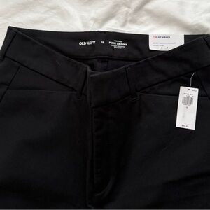 Old Navy Black Pixie Skinny Trousers